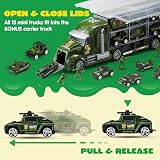 JOYIN 25 in 1 Military Truck Playset with Soldiers & Vehicles view 6