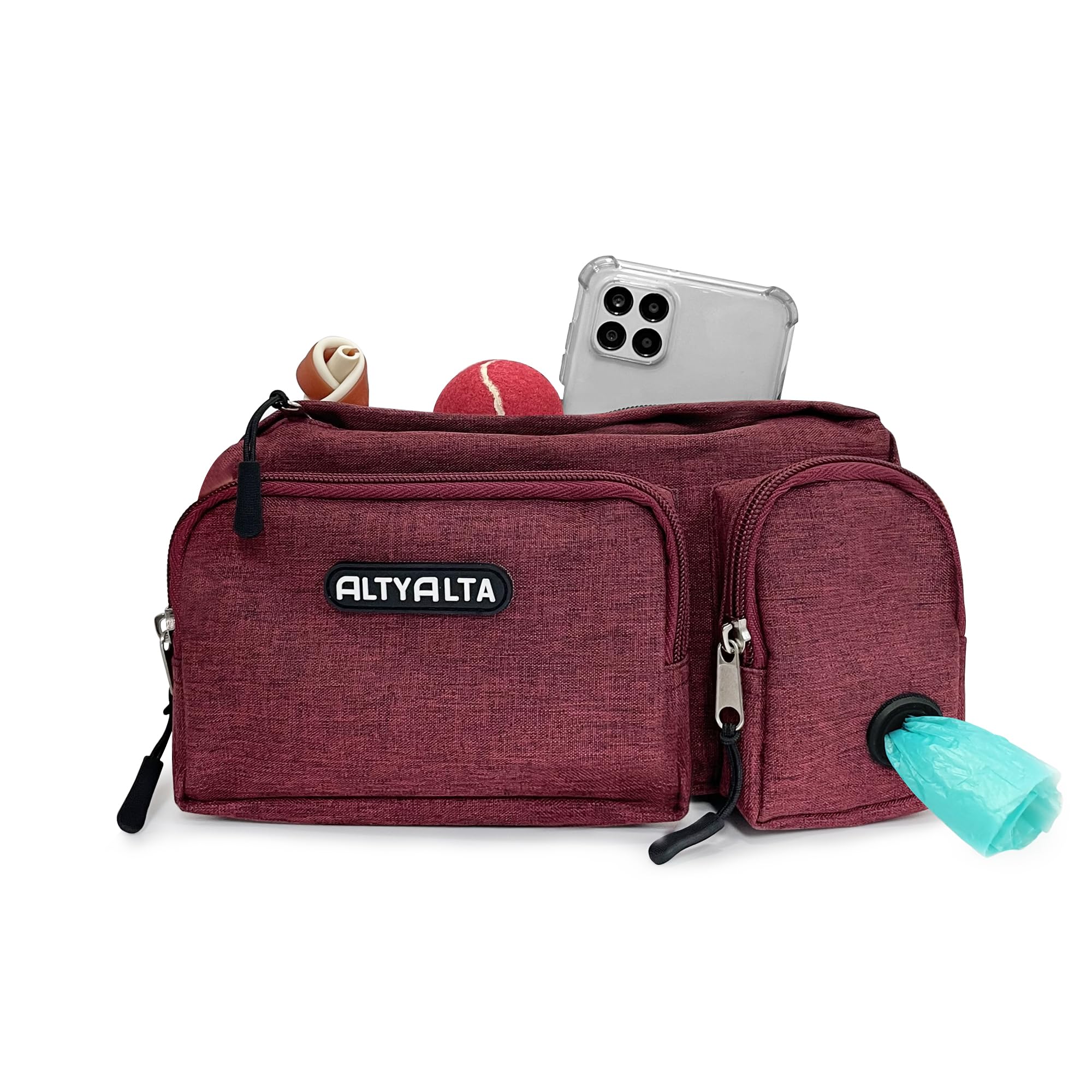 ALTYALTA EZ Dog Walking Bag - Treat Pouch & Waste Dispenser (1.6L)