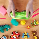 QMay Air Dry Clay 24 Colors Ultra Light No Bake Non-Toxic Modeling Clay Kit view 4