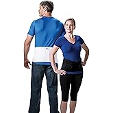 CorFit Back Brace for Lower Back Pain Relief &amp; Lumbar Support Belt, WH, XL | CorFit's patented proportional sizing and dual pulls deliver customized compression, posture support, and spinal stability.