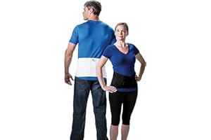 Core Products Corfit LS Lumbar Support Back Brace for Back Pain, Men/Women - White, XLarge