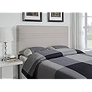 Pulaski Thompson Upholstered Headboard, Queen, Sterling Oyster