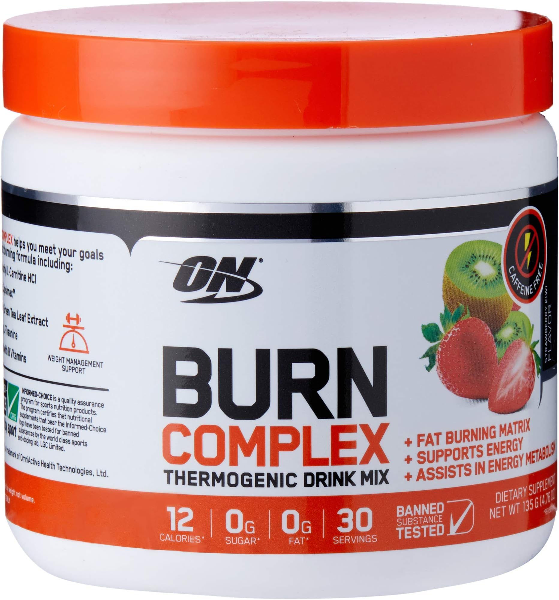 ON BURN COMPLEX 135 GM (strawberry kiwi)