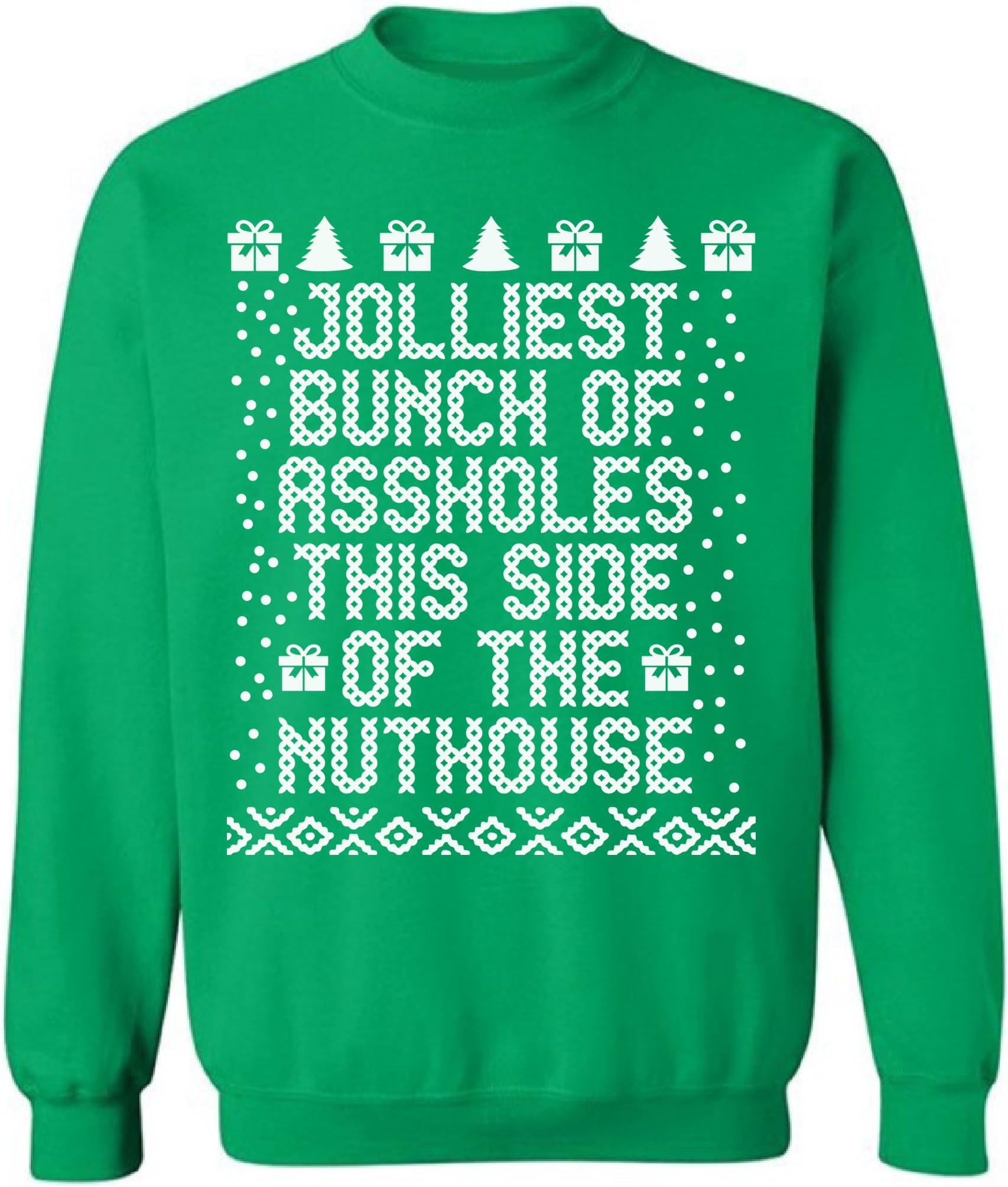 Pekatees Jolliest Bunch Sweatshirt Jolliest Bunch Sweater Ugly Christmas Sweatshirt Xmas
