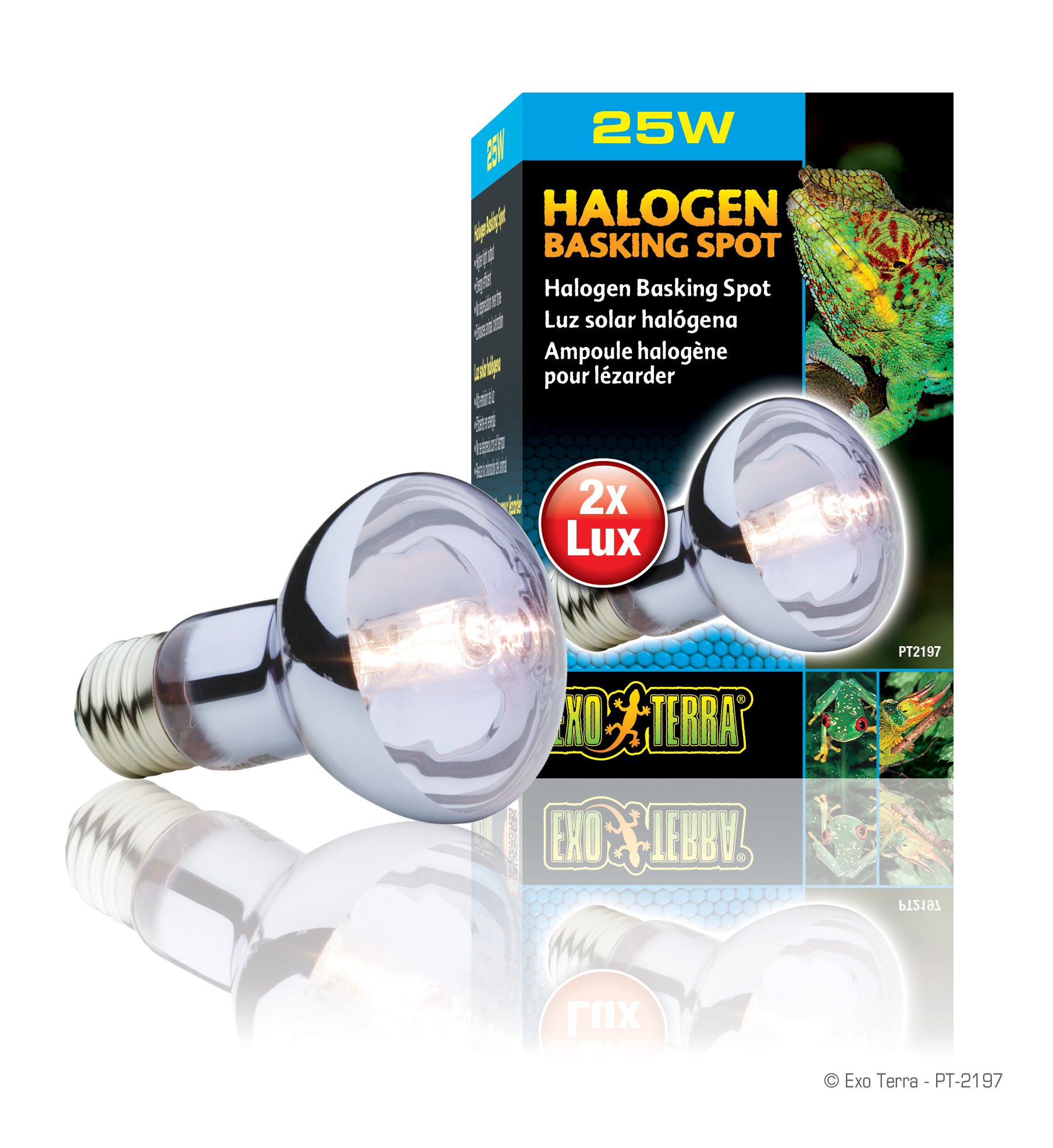 Exo Terra Halogen Basking Spot Bulb, 25 W