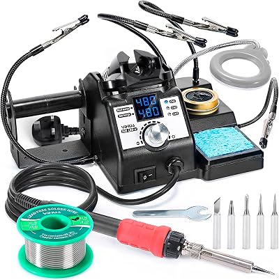 YIHUA 926LED-IV EVO 110W Soldering Station UK Plug 90–480°C Kit