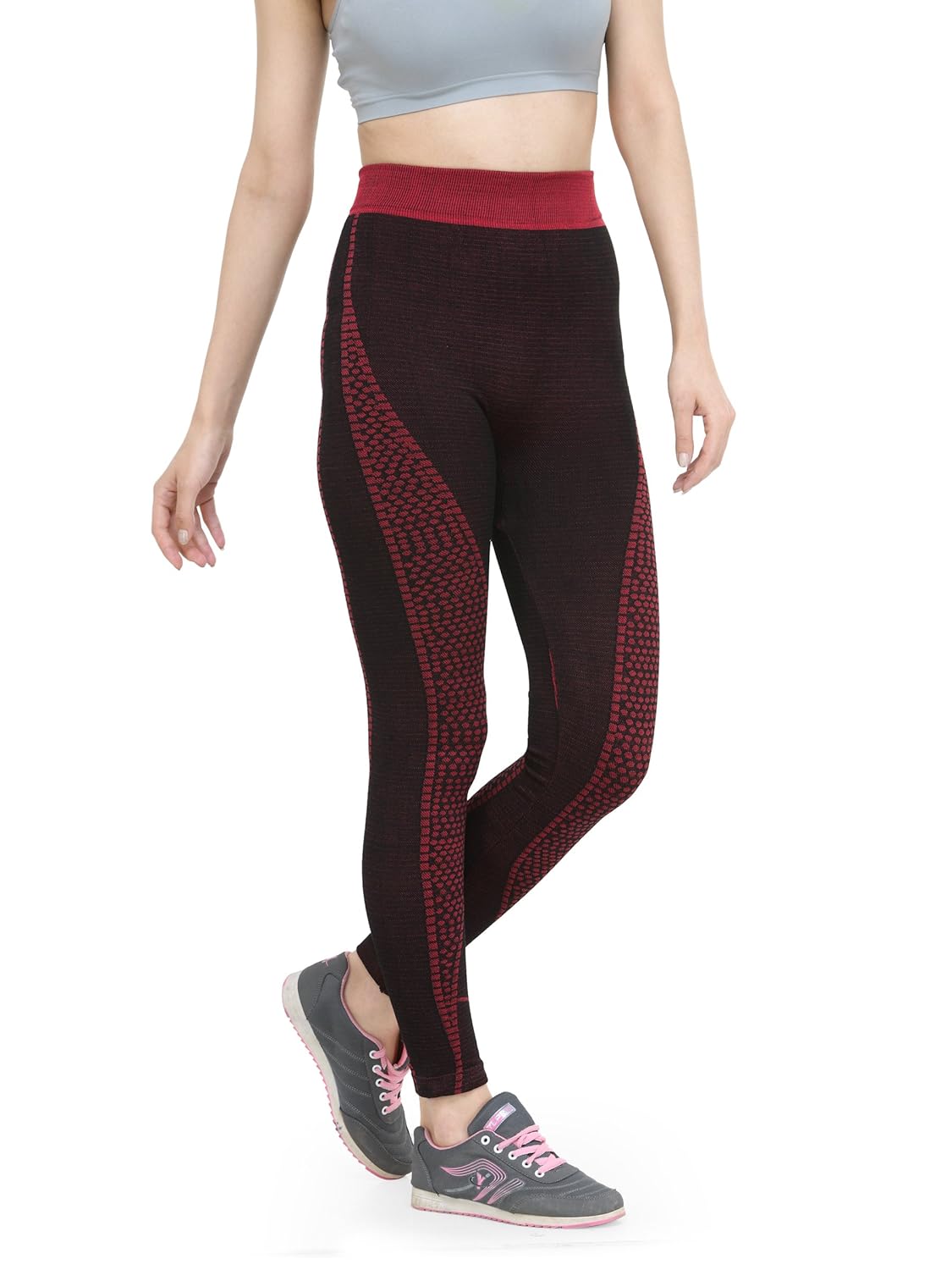 camey women's cotton tights (black_free size)