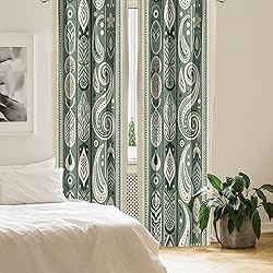 Ambesonne Boho Window Curtains Pack of