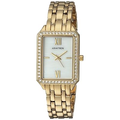 Armitron Women's Gold-Tone Bracelet Watch with Australia Ubuy