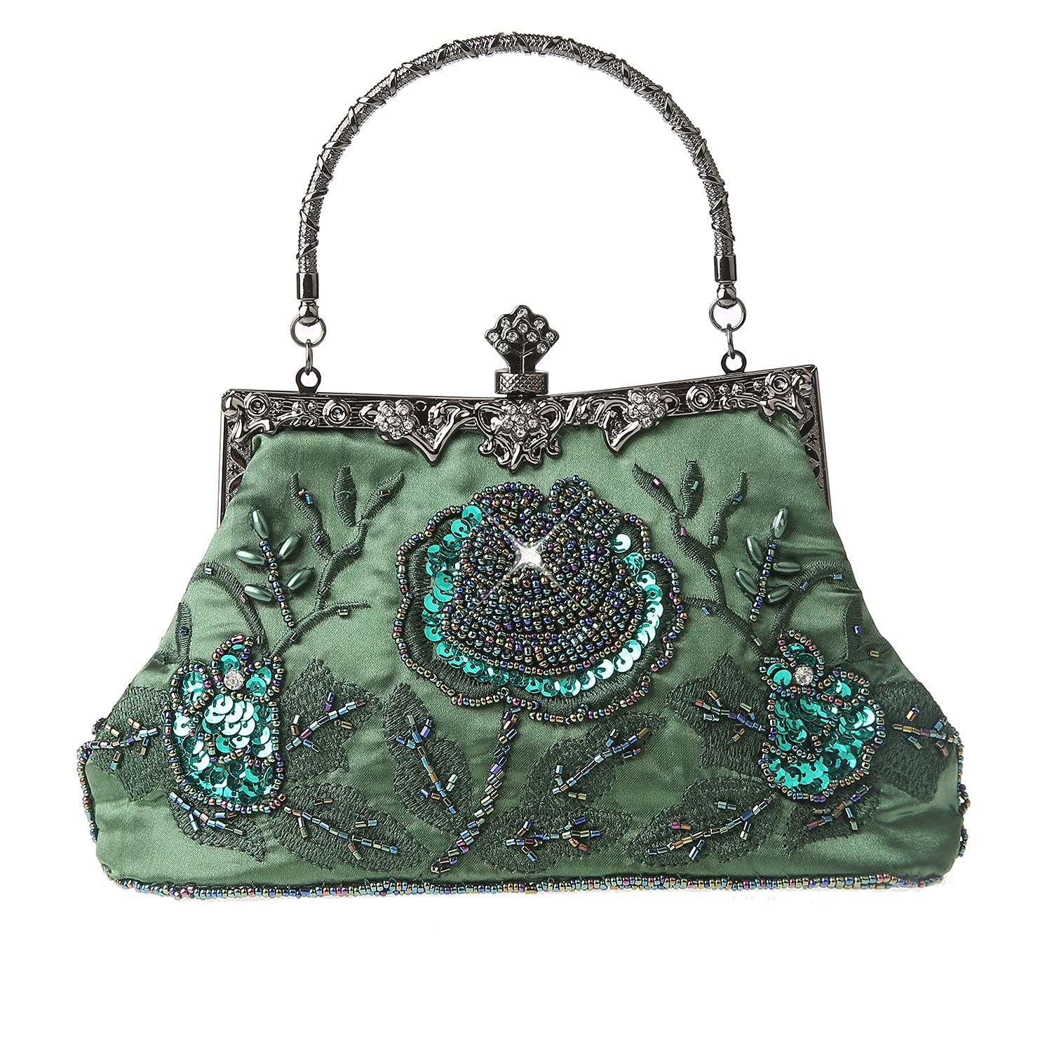 Vintage Floral Clutch