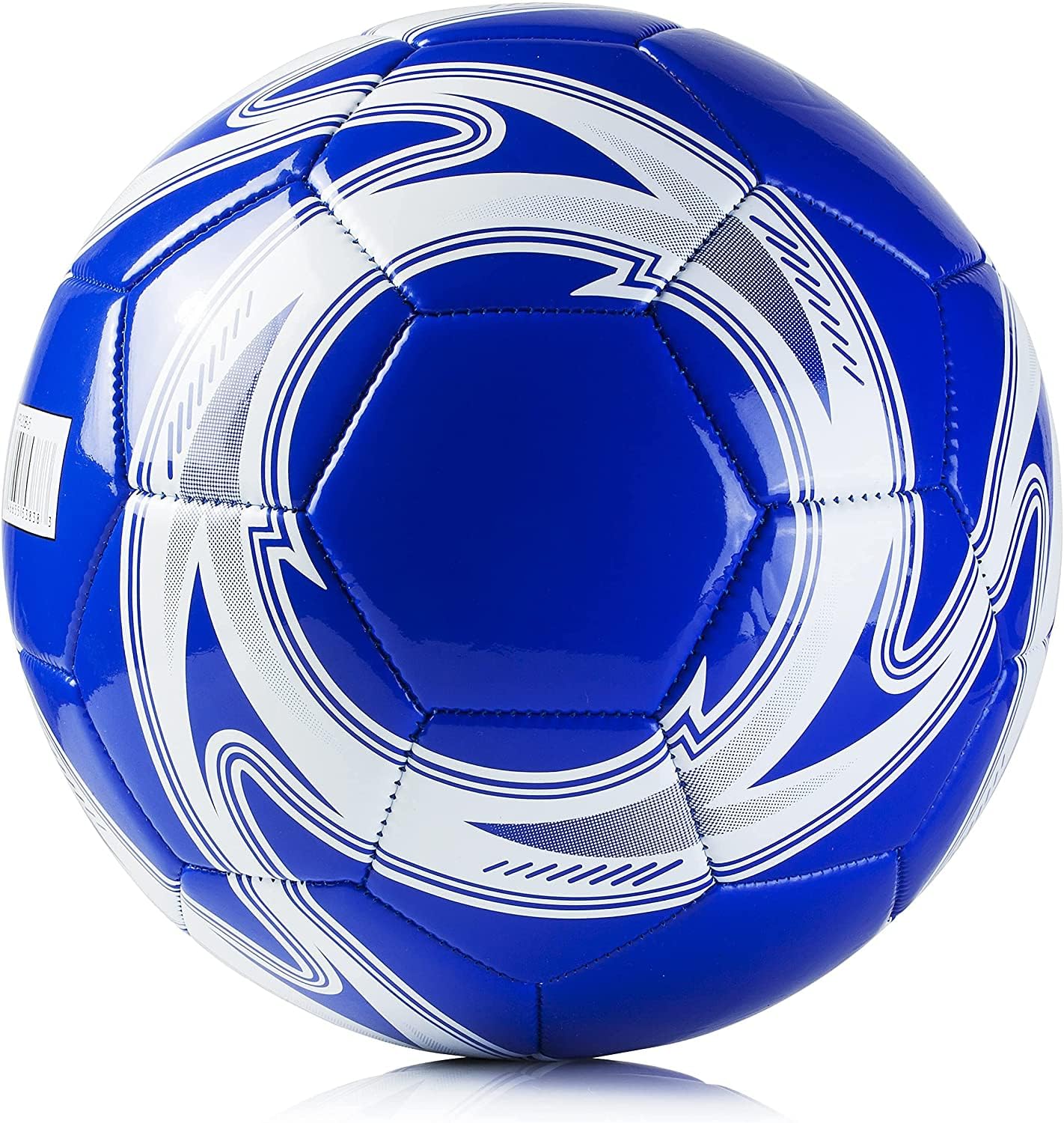 Photo 1 of Western Star Soccer Ball Size 3 & Size 4 & Size 5 - Official Match Weight - 6 Designs - Youth & Adult Soccer Players - Attractive and Durable Design - Match Grade Soccer Ball (Navy Blue, 3)
