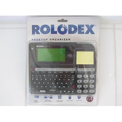 Brand: Rolodex Rolodex Electronic 64K Desktop Organizer RF-4264 - India ...