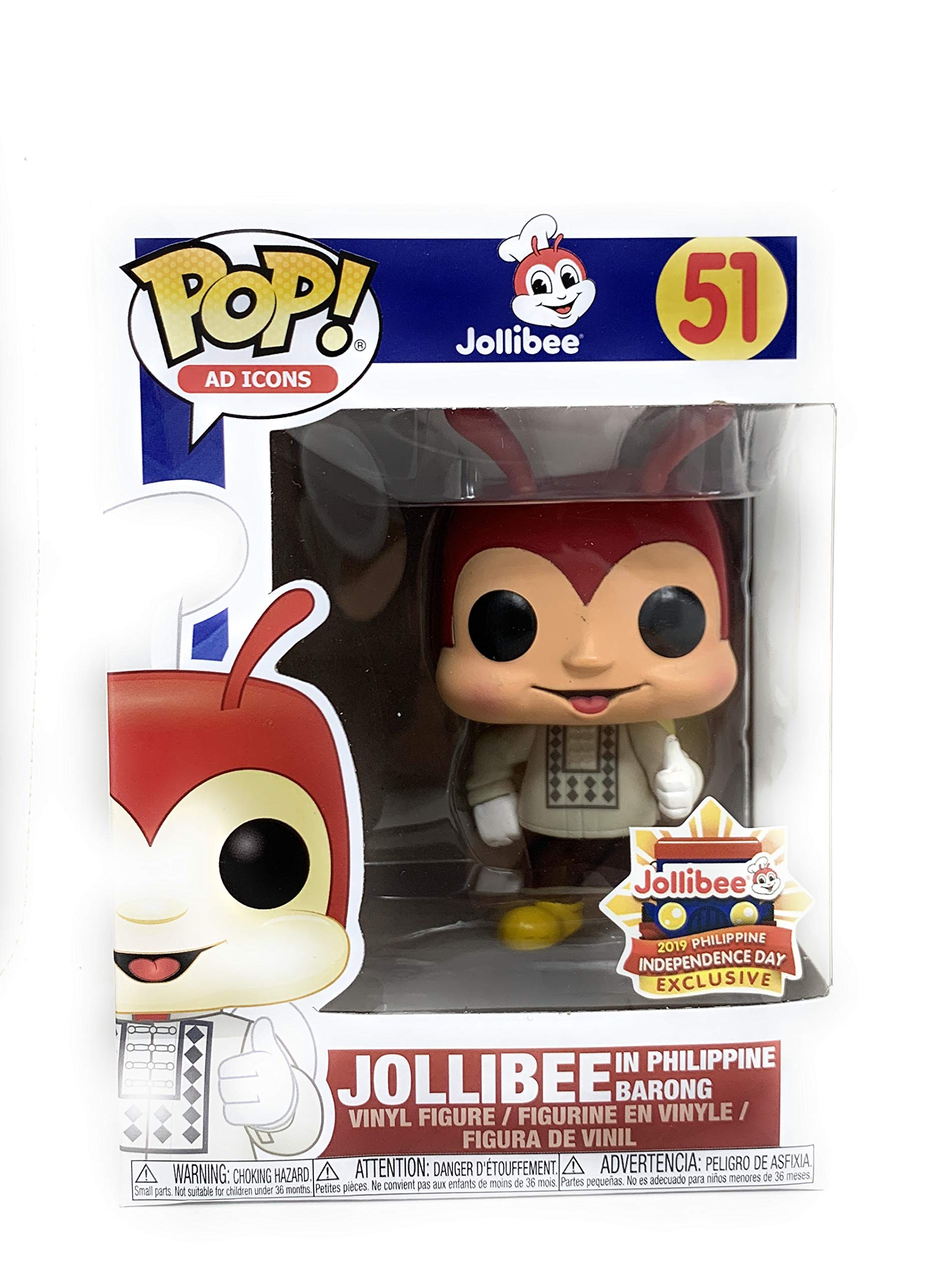 Funko Pop! Ad Icons - Jollibee in Philippine Barong (Philippine’s Exclusive) #51