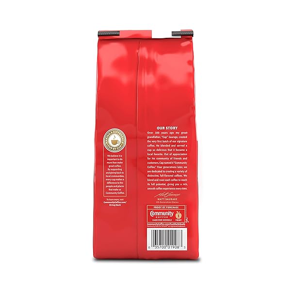 COMMUNITY COFFEE PECAN PRALINE FLAVORED 12 OUNCES, MEDIUM ROAST GROUND COFFEE, 12 OUNCE BAG (PACK OF 1)