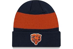 OUTERSTUFF NFL Kids Youth 8-20 Officially Licensed Team Color Primary Logo Basic Sport Knit Cold Weather Cuffed Beanie Hat