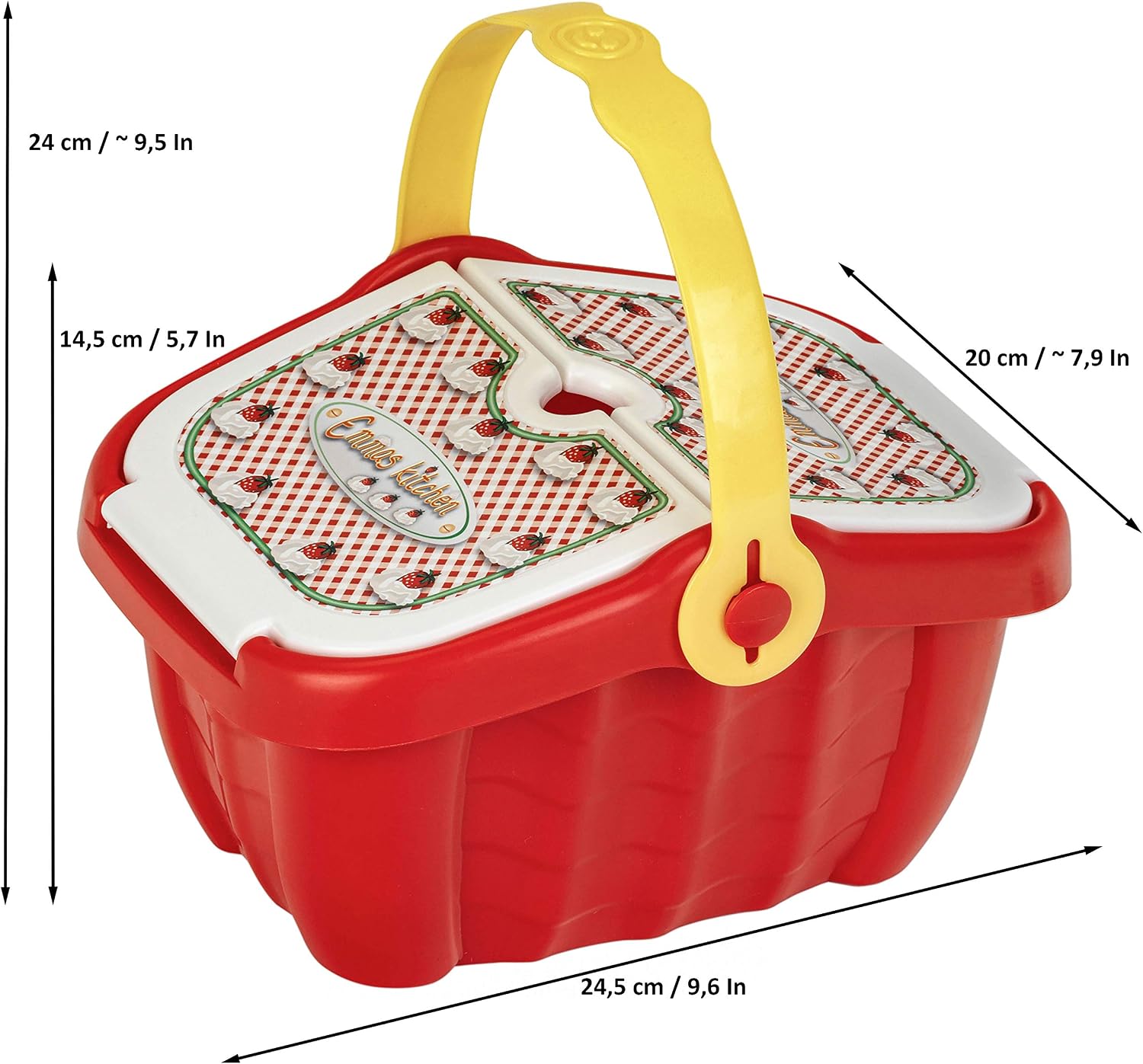 Theo Klein 9228 - Emma's Kitchen Picnic Basket, Toy, Multicolored, Small - Image 5