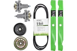 8TEN Blade Spindle Belt Idler Rebuild Kit for Husqvarna YT1942 42 Inch Deck 138971 954-04041 532193197