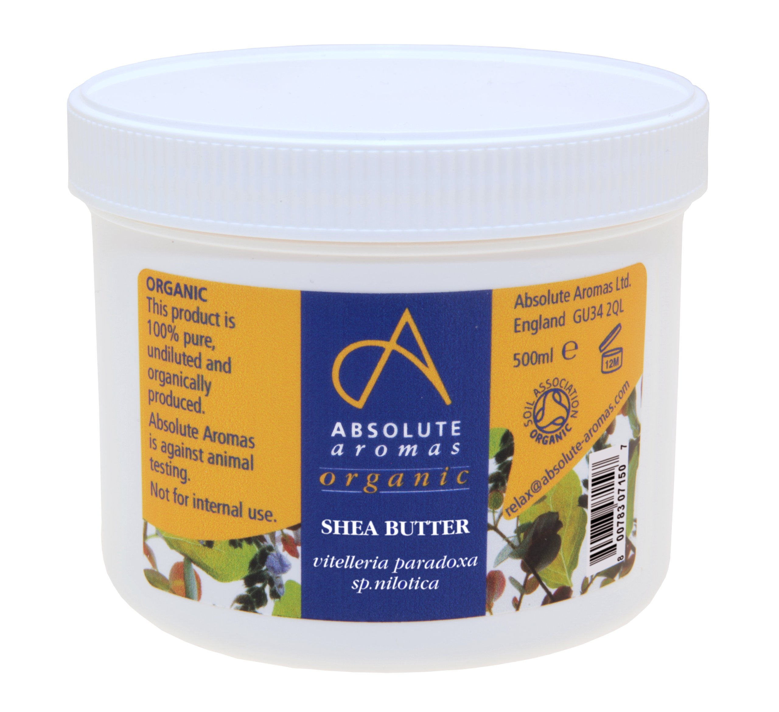 Absolute Aromas Organic Shea Butter 500ml