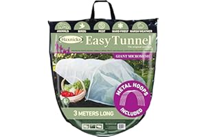 Tierra Garden Haxnicks Giant Easy Micromesh Tunnel, Protect Your Garden & Extend Gardening Season (Giant)