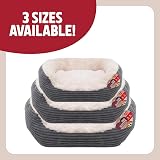 Rosewood Rosewood Jumbo Cord Plush Dog Bed Small 51x45cm Grey/Cream view 8
