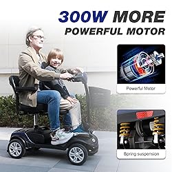 Metro Mobility 4 Wheel Foldable Mobility Scooter