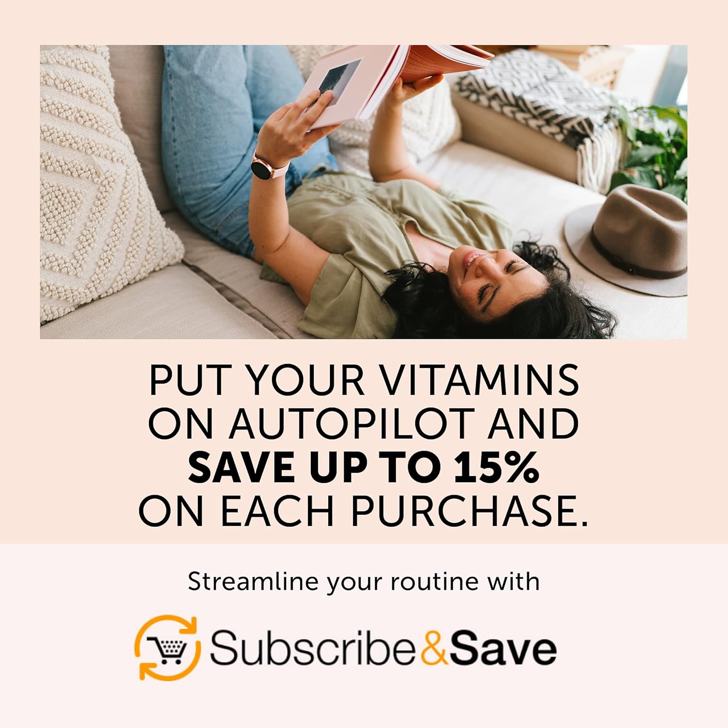 SmartyPants Multivitamin for Women; Omega-3 DHA; Zinc for Immunity; Biotin, Iron, Folate; Vitamins D3, C, B6; Vitamin B12 for Energy; Vegetarian (30 Day Supply): Health & Personal Care