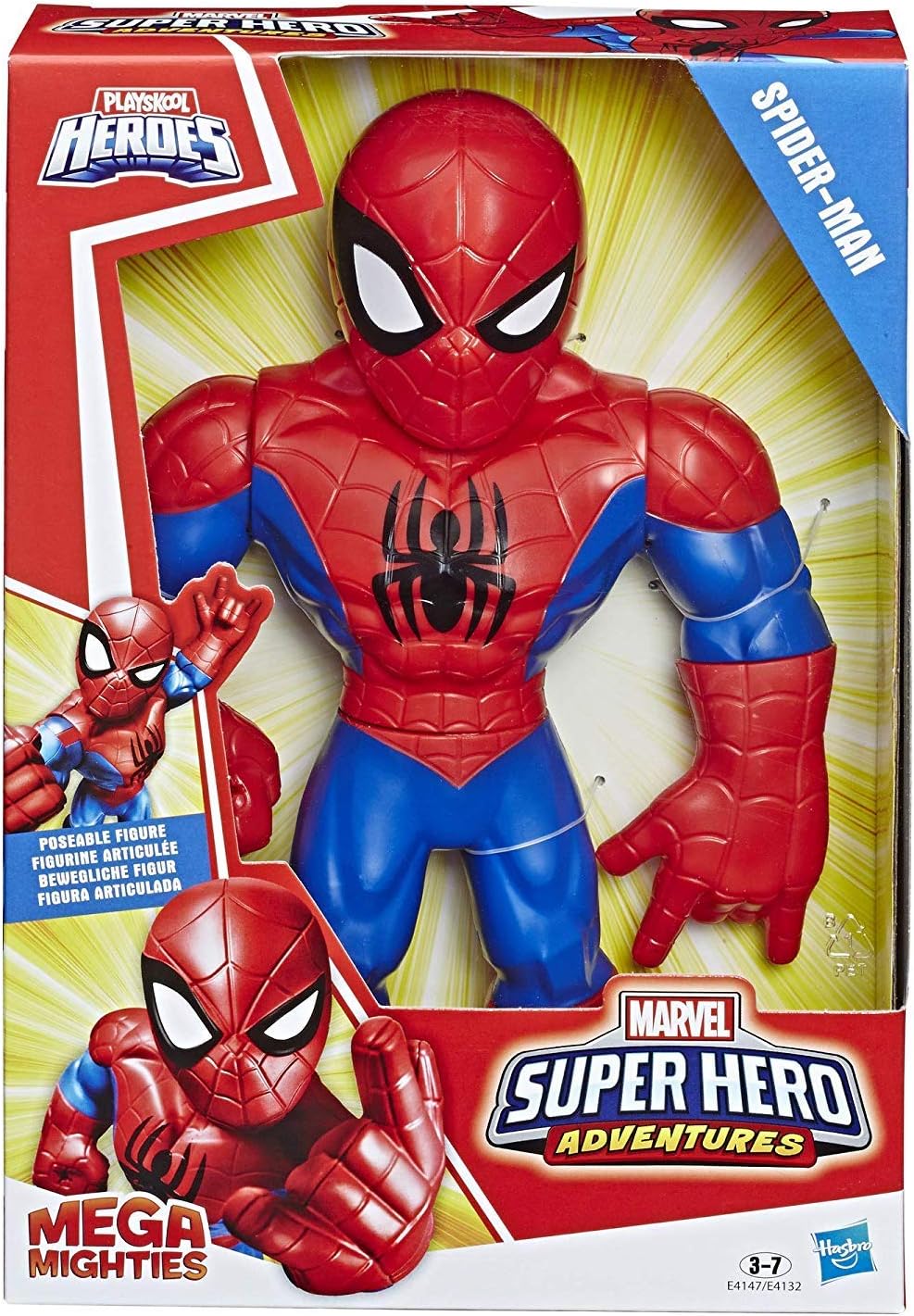 Spider Man Super Hero Adventure Giocattolo Mega Mighties Hasbro Giochi E Giocattoli Personaggi Giocattolo Aaaid Org