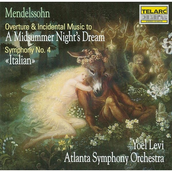Amazon.com: Mendelssohn: A Midsummer Night's Dream / Symphony No