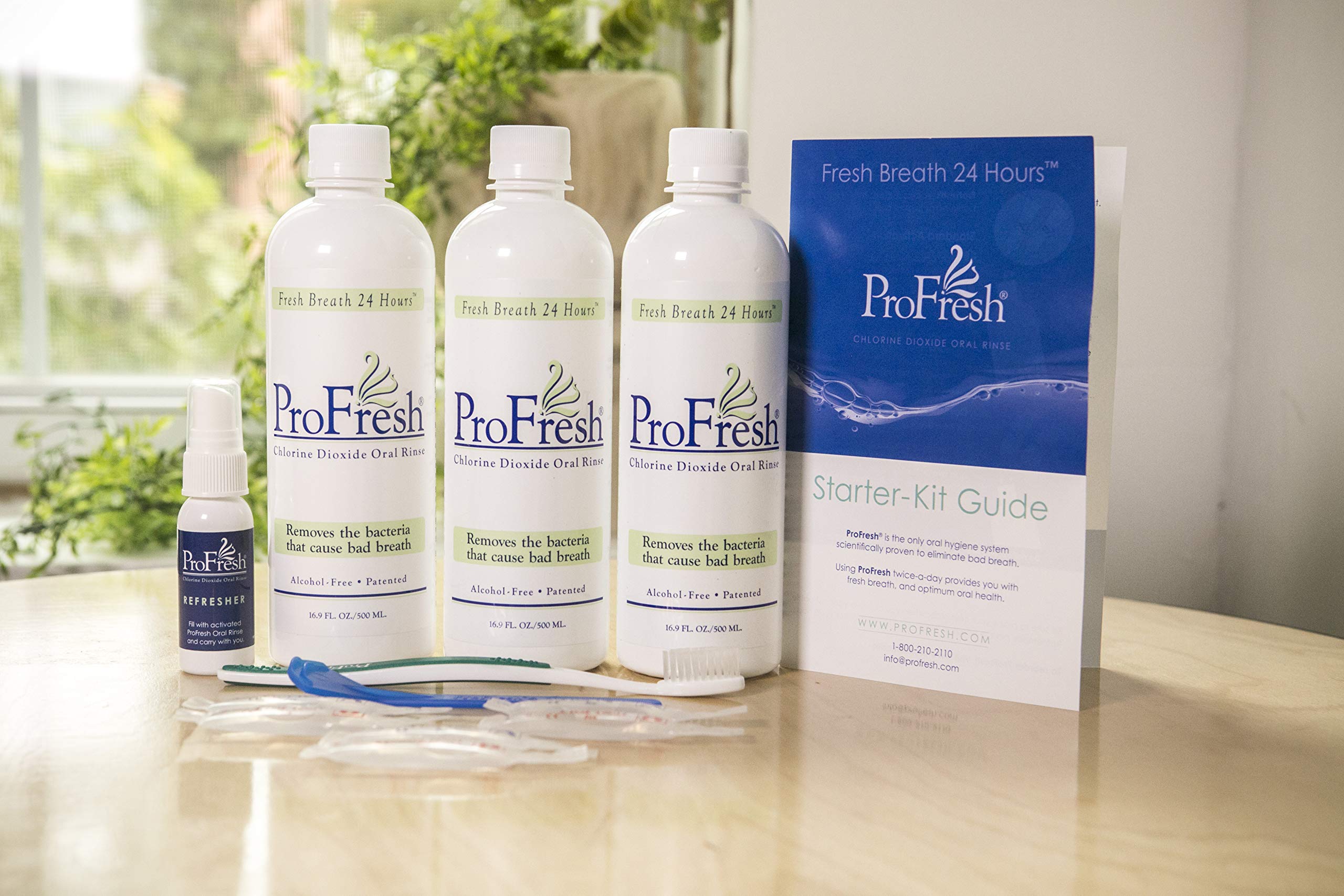 ProFresh BreathCare System Starter Kit, 6Week Supply, Chlorine Dioxide