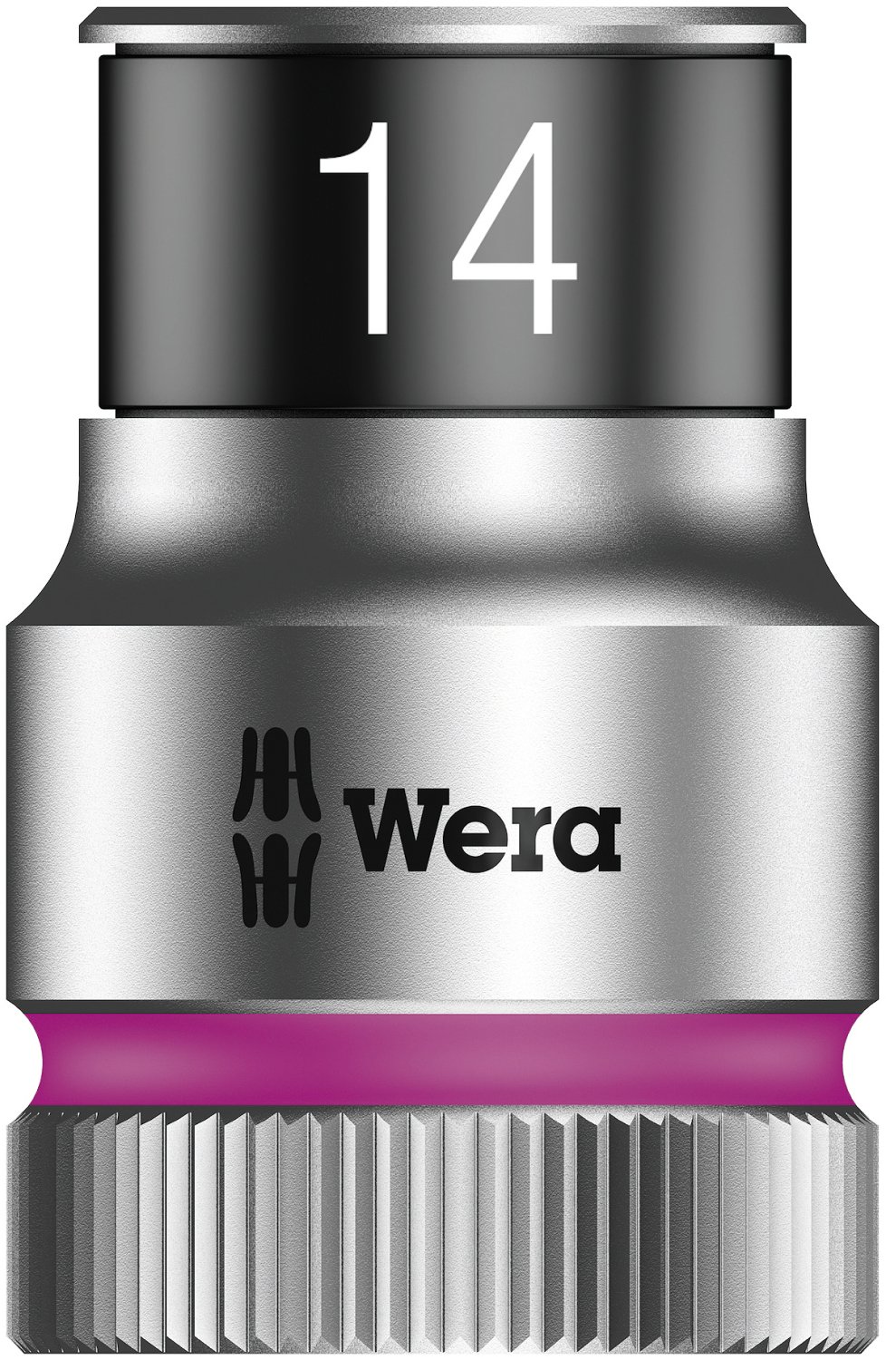 Wera 05003734001 8790 14 mm x 1/2-Inch HMC HF Zyklop Hex Socket with Fastener Holding Function