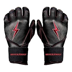 BRUCE BOLT TC42 Series Long Cuff Black Batting