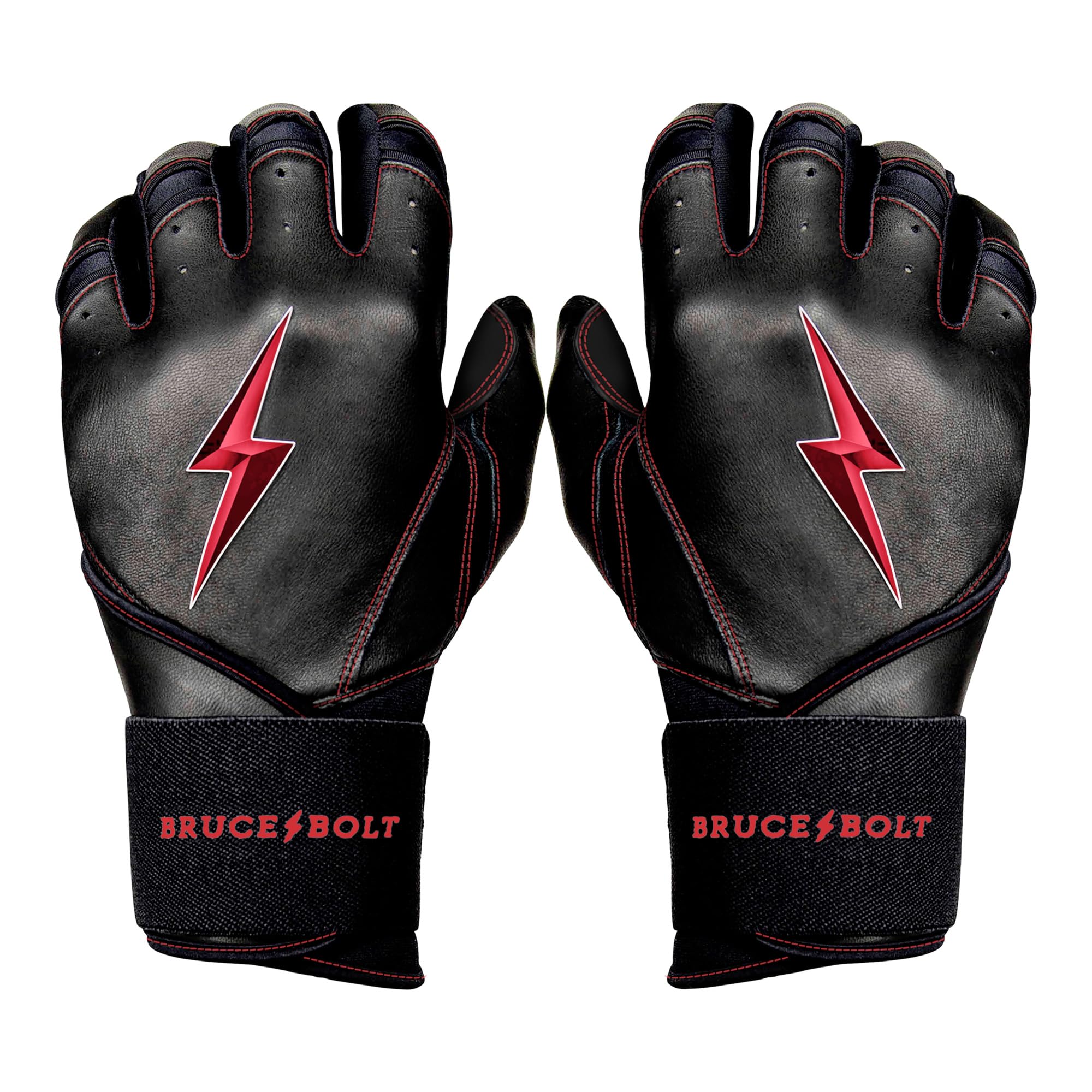 BRUCE BOLT TC42 Series Long Cuff Black Batting