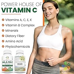 AMLA Capsules. 1000mg per Serving, 120 Veg