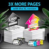 Smart Ink 953XL Ink Cartridges 5pk for HP OfficeJet Pro 7720 7730 7740 8710 view 3