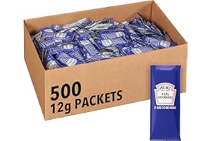 Heinz Real Mayonnaise Single Serve Packet (0.4 oz Packets, Pack of 500)