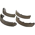 BOSCH BS764 Blue Drum Brake Shoe Set - Compatible With Select Toyota 4Runner, Tacoma, Tundra; REAR
