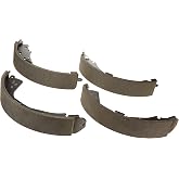 BOSCH BS764 Blue Drum Brake Shoe Set - Rear | Compatible with Select Toyota 4Runner, Tacoma, Tundra