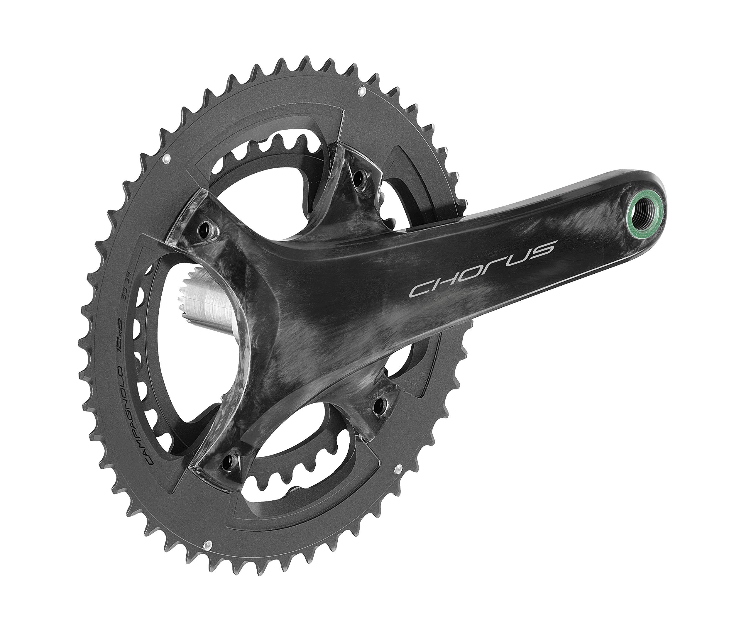 Campagnolo Chorus 12x Carbon Crankset, 172.5mm 32/48t, Black