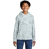 SPORT-TEK Youth Sport-Wick CamoHex Fleece Hooded Pullover