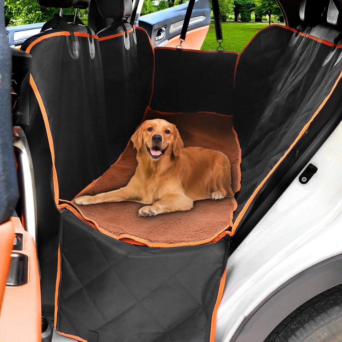Dog Seat Cover Unique Design Detachable Sherpa Fleece Mat Ultimate Pet