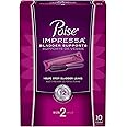 Poise Impressa Bladder Supports, Size 2 - 10 ct