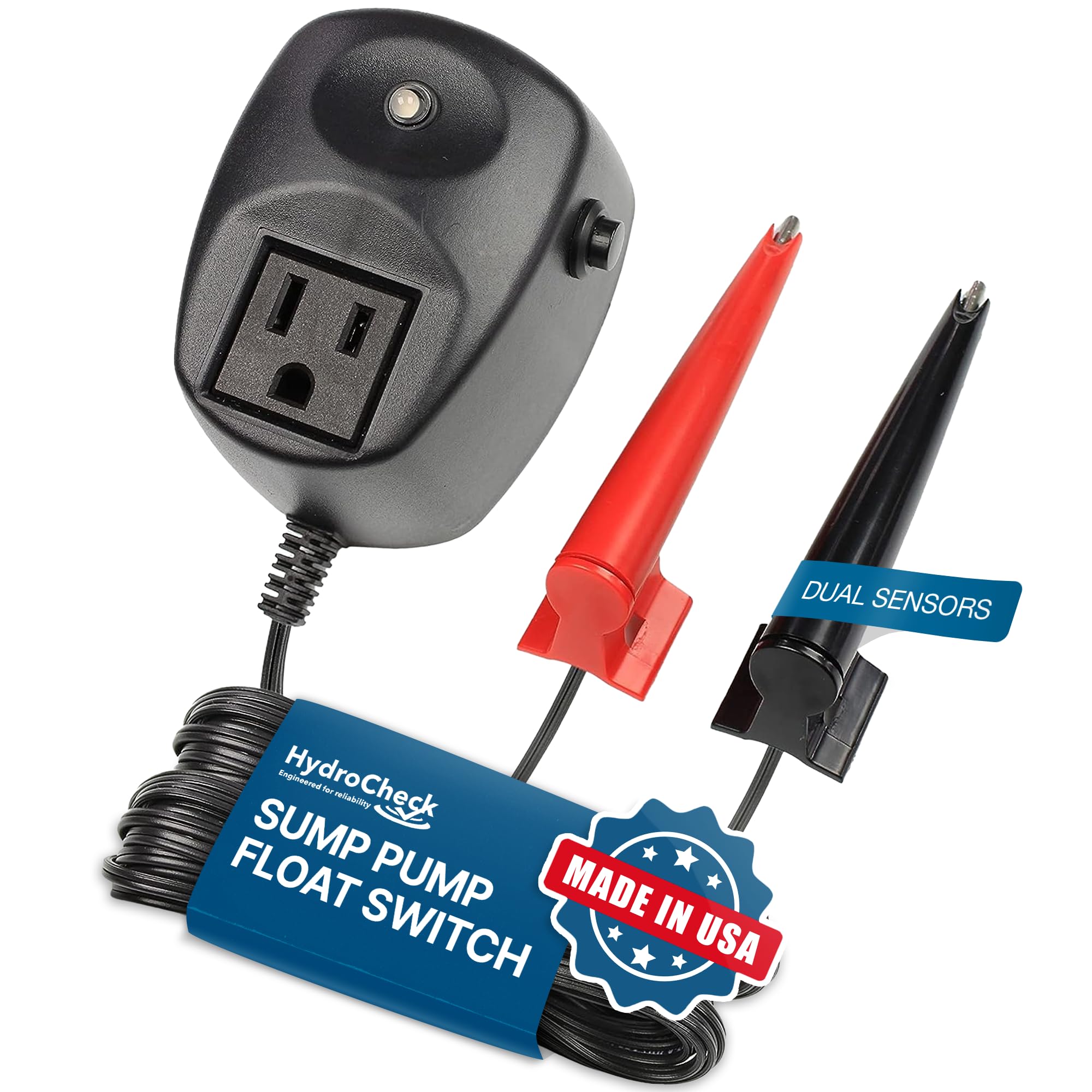 HydroCheck HC6000v2 Sump Pump Float Switch: Hi-Lo