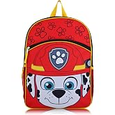 Nickelodeon Paw Patrol Backpack for Kids, 16in School Bookbag, Marshall | 16in x 12in x 5in, ages 3+, adjustable straps, school and travel