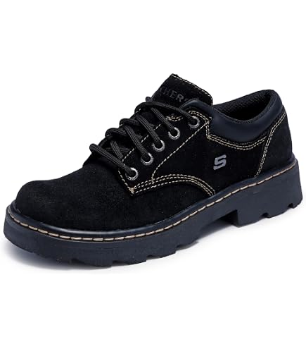 Amazon.com | Skechers Men's Tom Cats Utility Oxfords, Black, 9.5 W