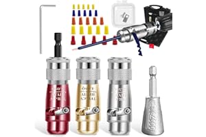 BAOKITOOK Wire Stripper for Drill Tool,Wire Twister and Wire Strippers,Wire Twister Tool for Drill,Drill Bit Wire Stripper,Portable Twister for Drill,Cable Quick Stripping and 25PCS Wire Connectors Nuts