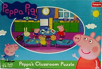 Funskool Peppa Pig Classroom Puzzle