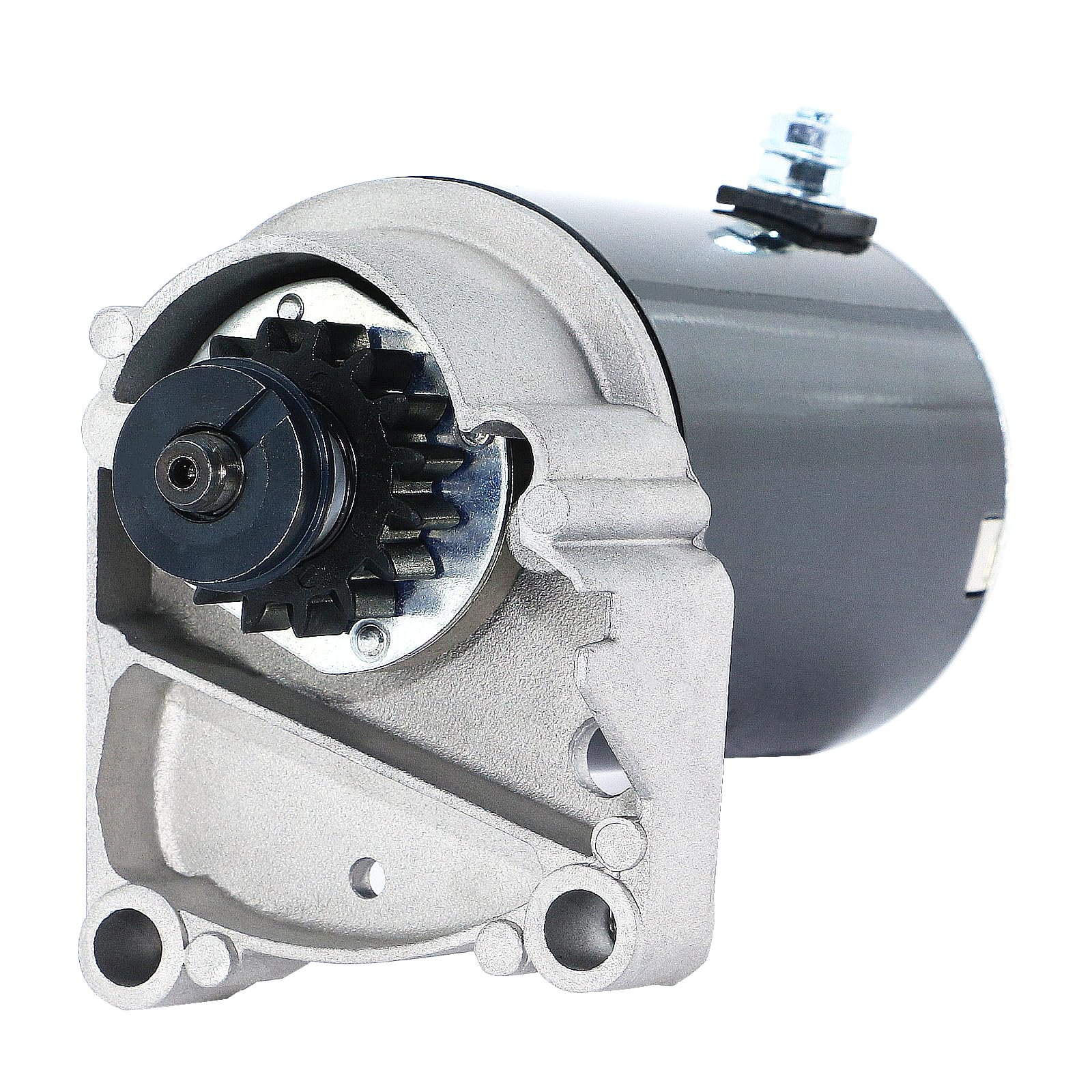 Photo 1 of Starter New Replacement for Briggs and Stratton 16 Teeth 399928 498148 495100, 14 16 18 HP 1996-1998 Air Cooled Briggs V Twin Cylinder HD 108mm Horizontal & Vertical System SBS0009 410-22010 5744N