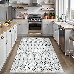 SERISSA Washable Area Rug,3x5 Soft Non Slip Indoor