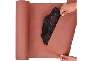 DIY CREW DIY Butcher Paper Roll for Smoking Meat - Crafted in USA - Butcher Paper Smoking - Peach Butcher Paper - Smoker Butcher Paper Roll - Unwaxed Smoke Paper Wrap - Paper Roll 18 by 200 Feet (2400 Inches)