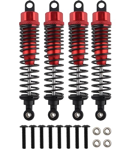 thumbnail interactive-video image 1 of Hot Racing Aluminum 100mm Internal Spring Shocks (TD100T01) For 1/10 Axial Trucks 1 of 3